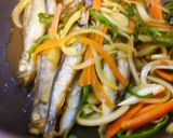 カレーあんかけシシャモ。作り方7写真