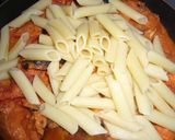 鶏肉とトマトとナスのトマトソースグラタン作り方4写真
