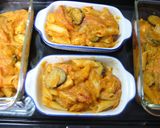 鶏肉とトマトとナスのトマトソースグラタン作り方6写真