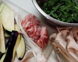 茄子とエリンギの♪豚にらカレー炒め作り方1写真
