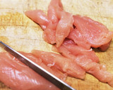 ◌ささみとくずし豆腐の卵スープ◌作り方1写真
