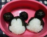 キャラ弁 ラブラブ♡ミッキー&ミニー作り方2写真