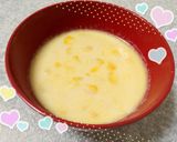 朝から簡単！ミキサーいらずのコーンスープ作り方3写真