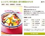 レンジで♪作り置き☆彩り野菜のマリネ作り方5写真