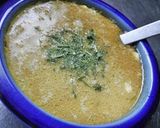 ツナカレースープのつけ麺（冷麦）作り方1写真