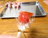 ＊さくらんぼ飴（りんご飴風）の屋台＊作り方17写真