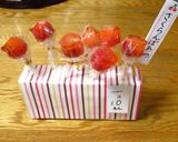 ＊さくらんぼ飴（りんご飴風）の屋台＊作り方18写真