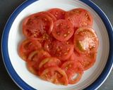マリネ風・トマトサラダ作り方1写真