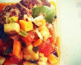 昆布だしで野菜たっぷりトマト煮込バーグ♡作り方9写真