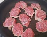 豚ヒレ肉のステーキ～オニオンソース～作り方5写真