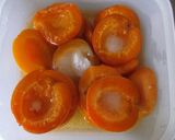 アンズの砂糖煮、電子レンジで作り方7写真