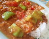 5分で完成☆トマト＆アボカド＆ツナカレー作り方4写真