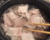 豚マヨ冷しゃぶ、柚子胡椒風味作り方2写真