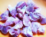 チキンのネギおろしガーリック醤油焼き！作り方1写真