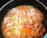 ごま油香る！炒めみそ汁作り方3写真
