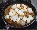 鶏で麻婆豆腐作り方2写真