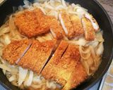 20分で出来た簡単めんつゆでカツ丼作り方4写真