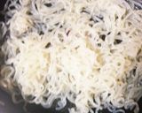 キャベツとアンチョビのしらたきパスタ作り方1写真