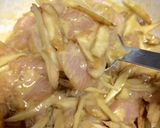 カリフワ♡ゴボウと鶏胸肉の落とし揚げ☆作り方7写真
