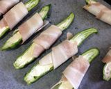 鷹峯とうがらしのベーコン巻き作り方3写真
