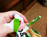 ゴムなしで袋を閉じる作り方2写真