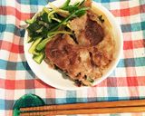 豪快!豚肉焼き作り方7写真