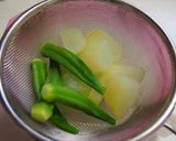 シーチキンと夏野菜冬瓜のスープカレー作り方2写真