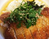 ☆とんかつの冷やし出汁茶漬け☆作り方7写真