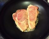 豚ロースステーキのブルーベリーソースがけ作り方6写真