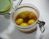 簡単！梅シロップ(はちみつ漬け)作り方3写真