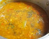 シーチキンと夏野菜冬瓜のスープカレー作り方8写真