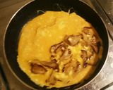 【雑誌掲載】舞茸の納豆オムレツ作り方3写真