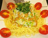 大葉とふわ納豆のさっぱりパスタ作り方6写真