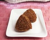 簡単！さくら御飯 冷凍して焼きおにぎり作り方4写真