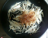えのきとベーコンの白だしで和風パスタ作り方4写真