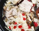 たっぷりキノコと豚肉の梅風味煮物♪作り方2写真