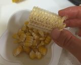 とうもろこしの粒を簡単に取る方法作り方4写真