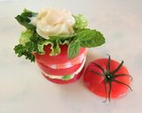 まるごとトマトのサンドイッチサラダ作り方6写真