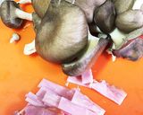 霜降りひらたけの和風スープ作り方2写真