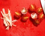 きゅうりとトマトの塩昆布サラダ作り方3写真