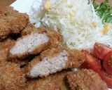 簡単！やわらか～♡豚こまdeトンカツ作り方6写真