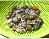 ポルトガルの★豚肉とあさりの炒め物★作り方1写真