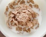 オールブランのマヨネーズ味、休日ランチ作り方3写真