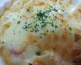 おひとりさまランチ~プチトマトグラタン作り方7写真