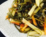 じゃがいもと刻み昆布の梅煮❤️作り方4写真