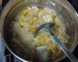 コーンとキャベツの味噌汁作り方4写真