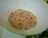 簡単☆鶏胸肉ミンチでピーマンの肉詰め作り方2写真
