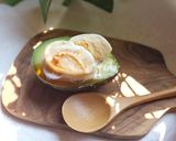 ほうれん草とリコッタチーズの焼きアボカド作り方8写真