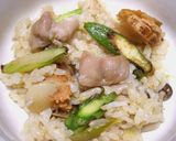 アスパラとベビーホタテの塩ニンニク焼き作り方9写真