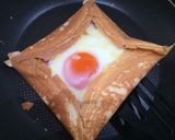 ホットケーキミックスでガレット朝食ランチ作り方5写真